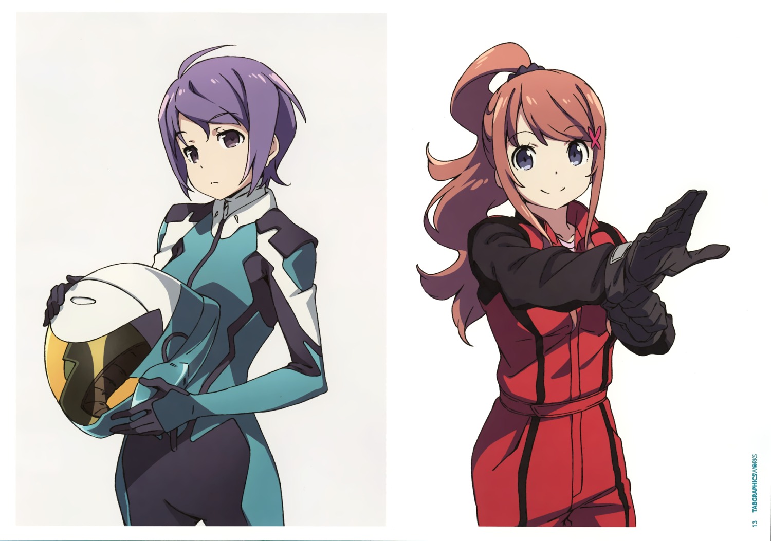 bodysuit, classroom_crisis, kanzaki_hiro, sera_mizuki_(classroom_crisis), shirasaki_iris, tabgraphics