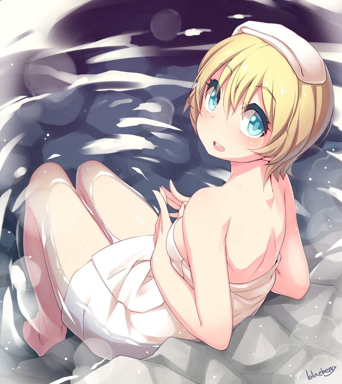 blueberry_(5959), onsen, towel