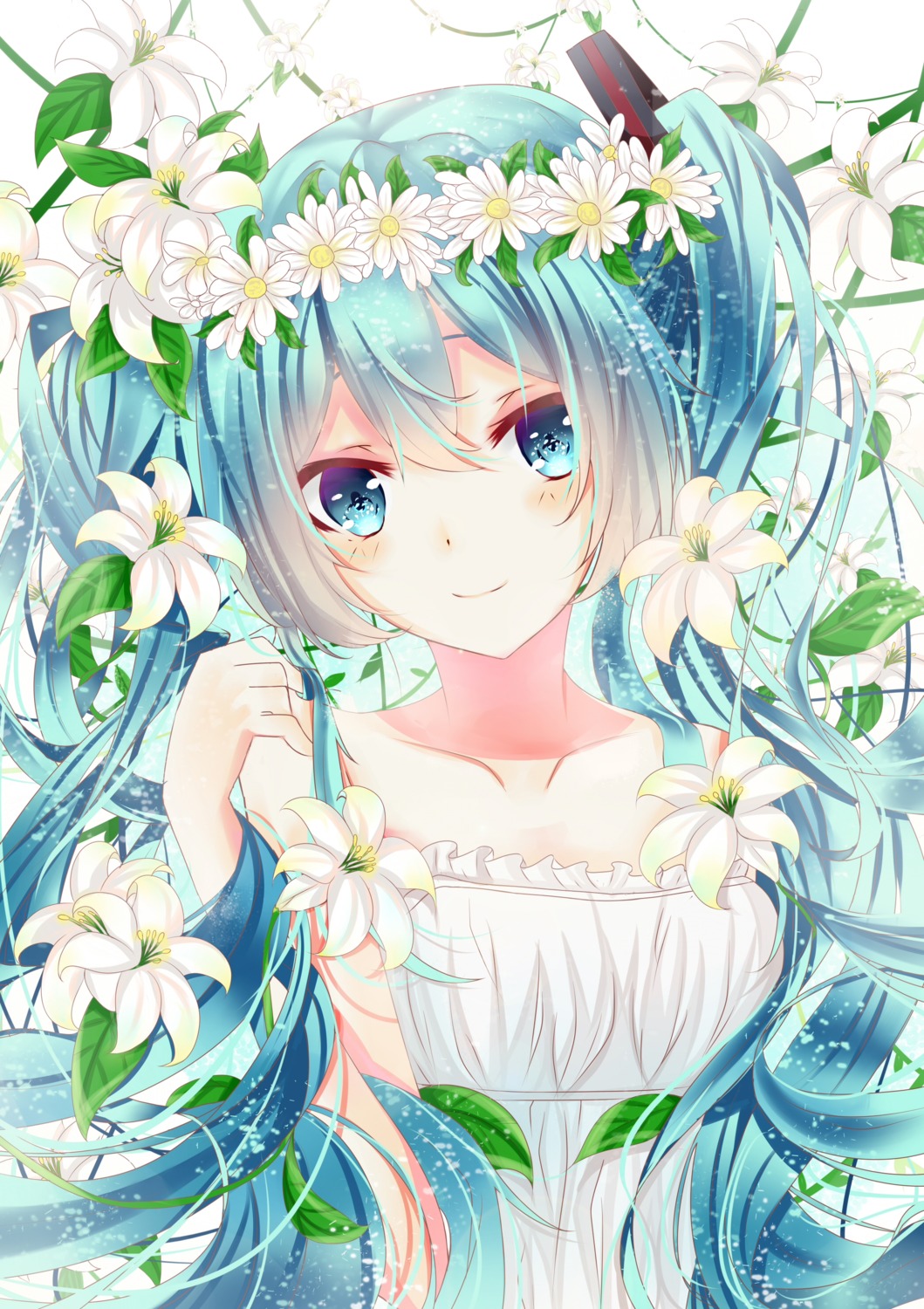 hatsune_miku, no_bra, re:rin, vocaloid