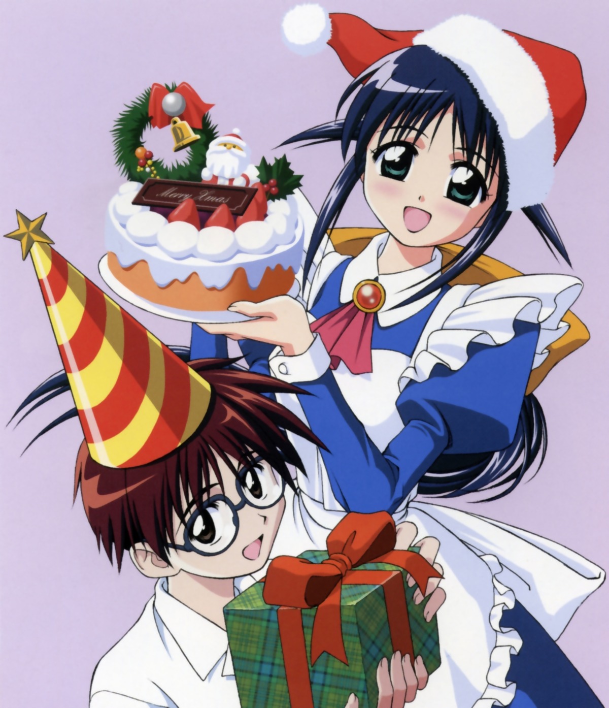 andou_mahoro, mahoromatic, maid, misato_suguru