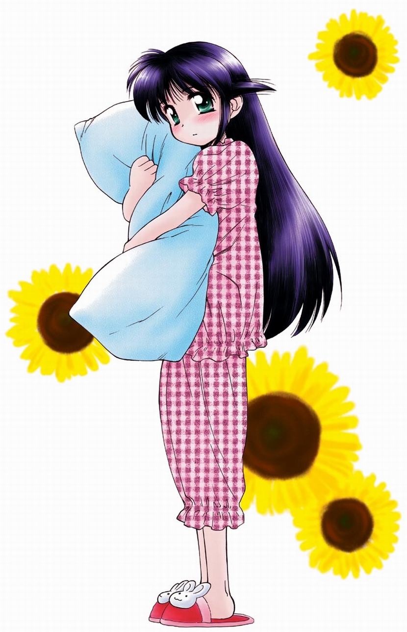 andou_mahoro, ditama_bow, mahoromatic, pajama