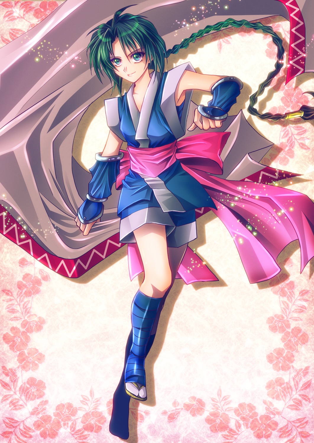 asian_clothes, makimachi_misao, rurouni_kenshin, shijou_haruko
