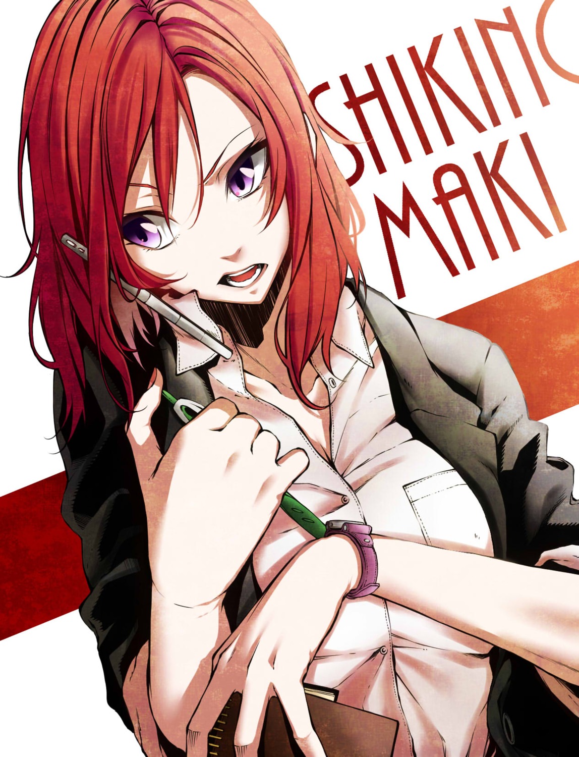 love_live!, love_live!_(series), nishikino_maki, vice_(kuronekohadokoheiku)