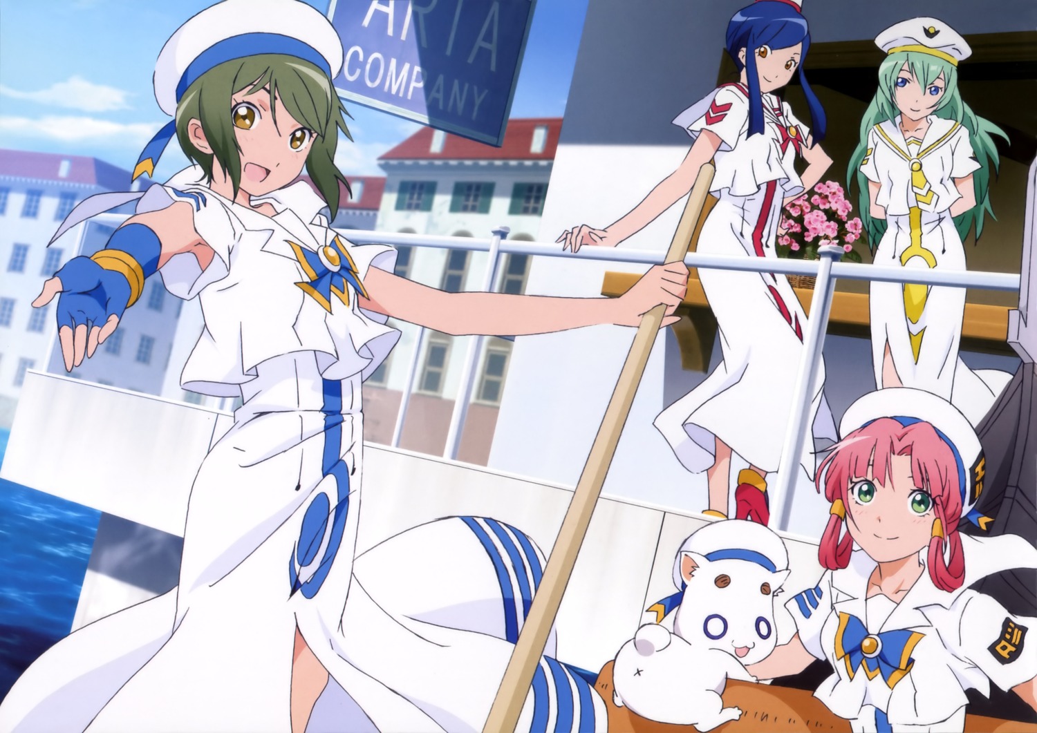ai_(aria), aika_granzchesta, alice_carroll, aria, mizunashi_akari, president_aria, seifuku