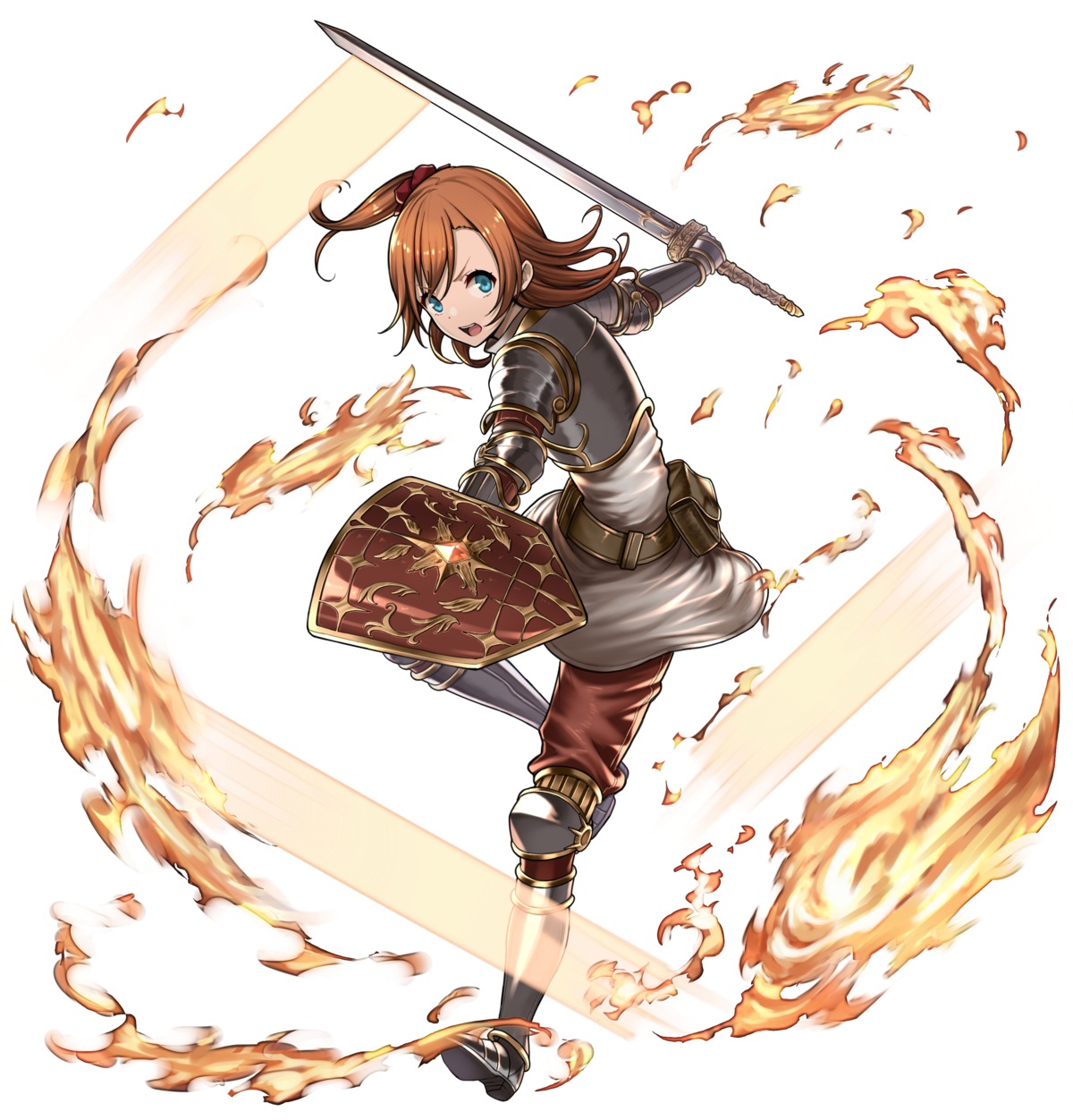 armor, cosplay, granblue_fantasy, keita_(kta0), kousaka_honoka, love_live!, love_live!_(series), sword