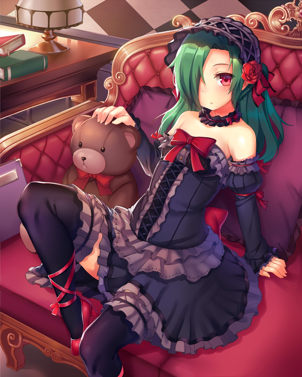 gothic_lolita, heels, lolita_fashion, peroperoairu, thighhighs