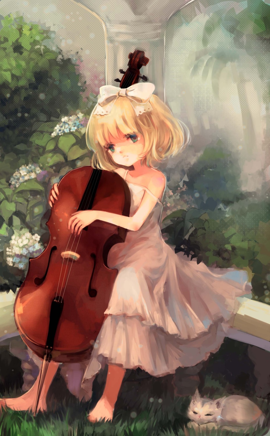 aki_(wishtakeme), dress, neko