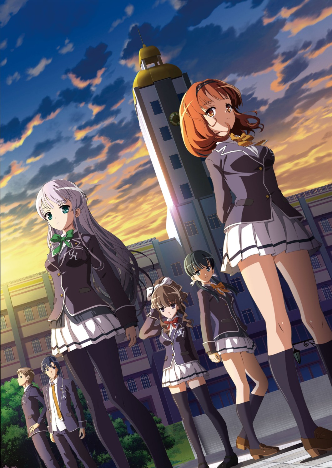akiyama_sou, digital_version, furukawa_yui, hanamiya_nagisa, hasekura_airi, jpeg_artifacts, osafune_kenny_eitarou, pantyhose