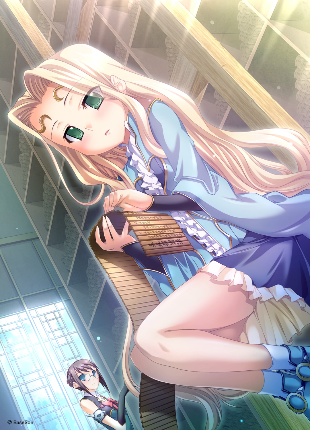baseson, kakuka, kantaka, koihime_musou, megane, teiiku