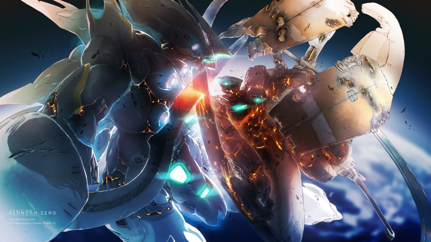 aldnoah.zero, i-iv, mecha, wallpaper