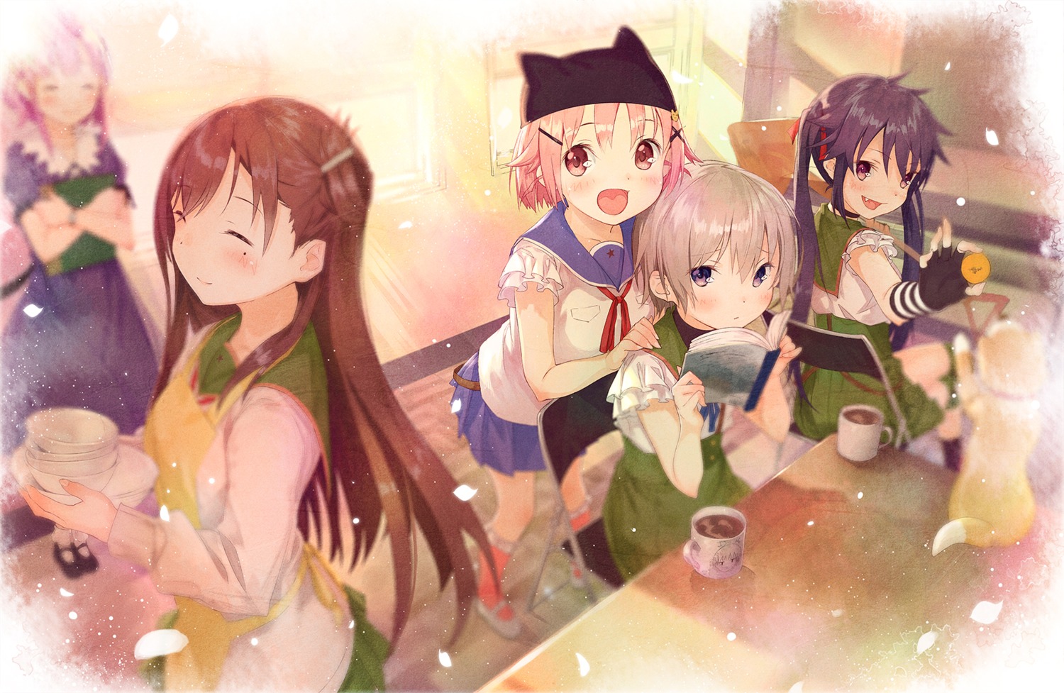 dress, ebisuzawa_kurumi, gakkou_gurashi!, naoki_miki, seifuku, shouin, wakasa_yuuri