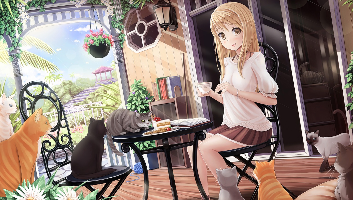 hikaru_ga_chikyuu_ni_itakoro, neko, shikibu_honoka, sunimu