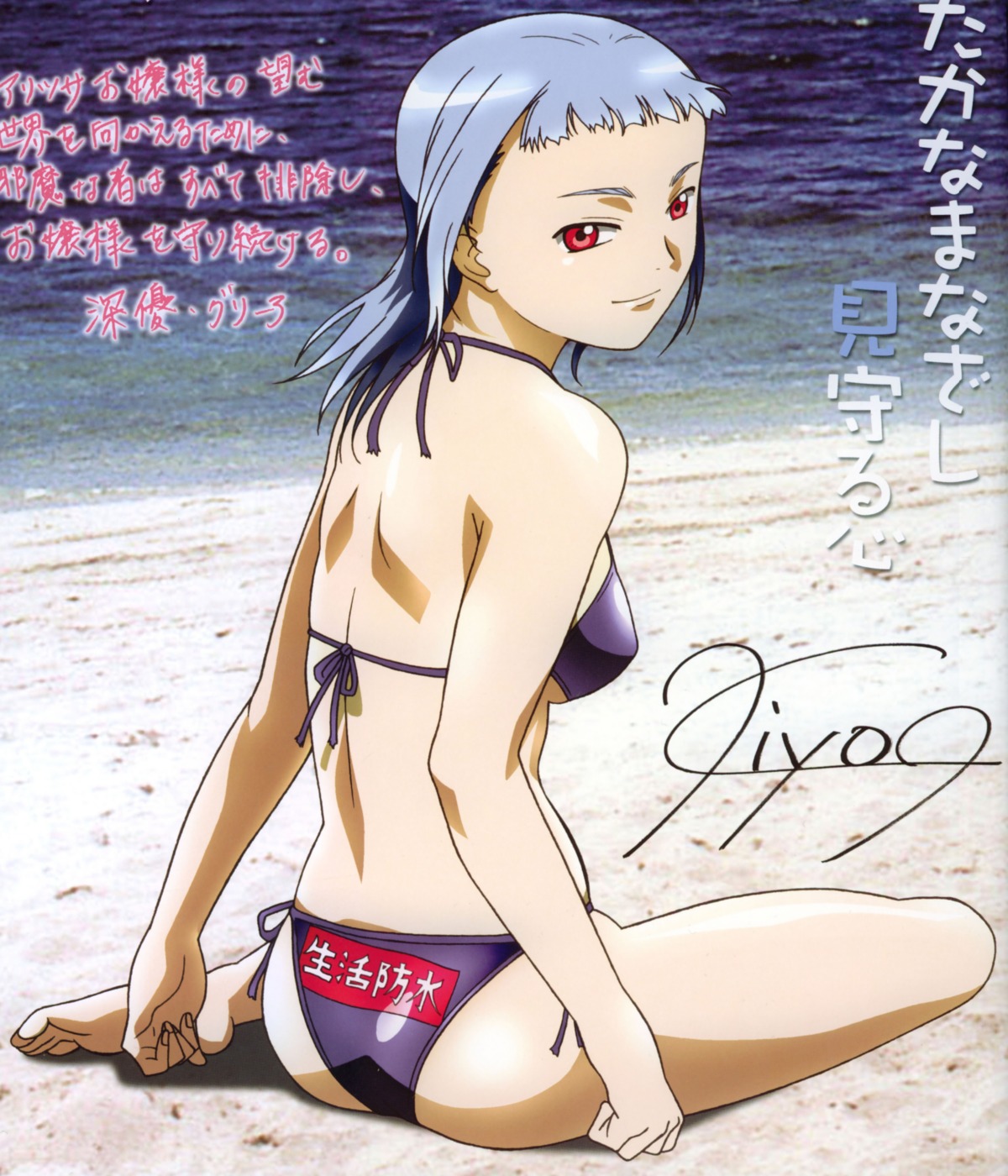 bikini, mai_hime, miyu_greer, swimsuits