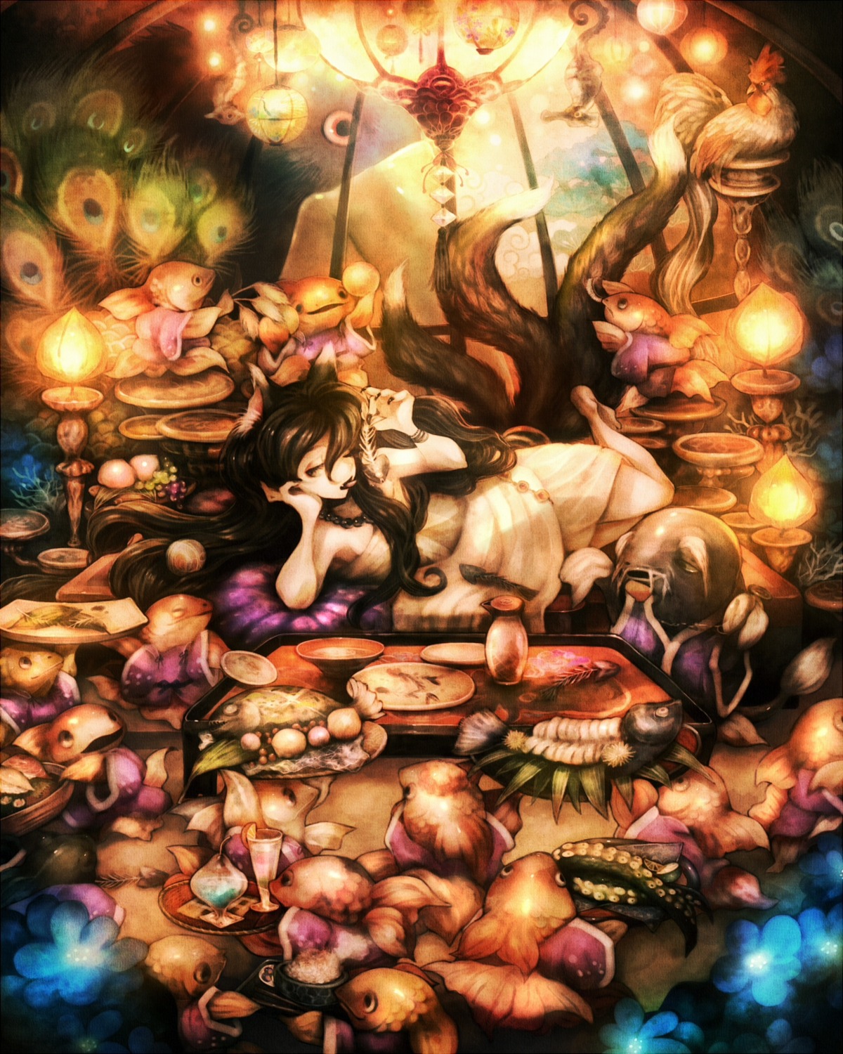 animal_ears, sui_(petit_comet), tail