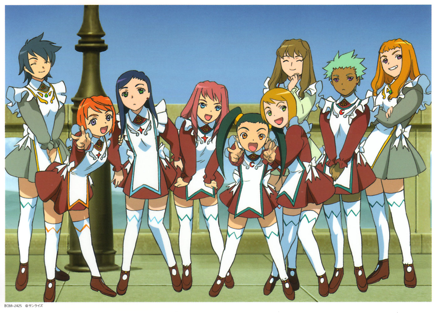 carla_bellini, haruka_armitage, laura_bianchi, mai_otome, natsuki_kruger, shizuru_viola, tokiha_mai