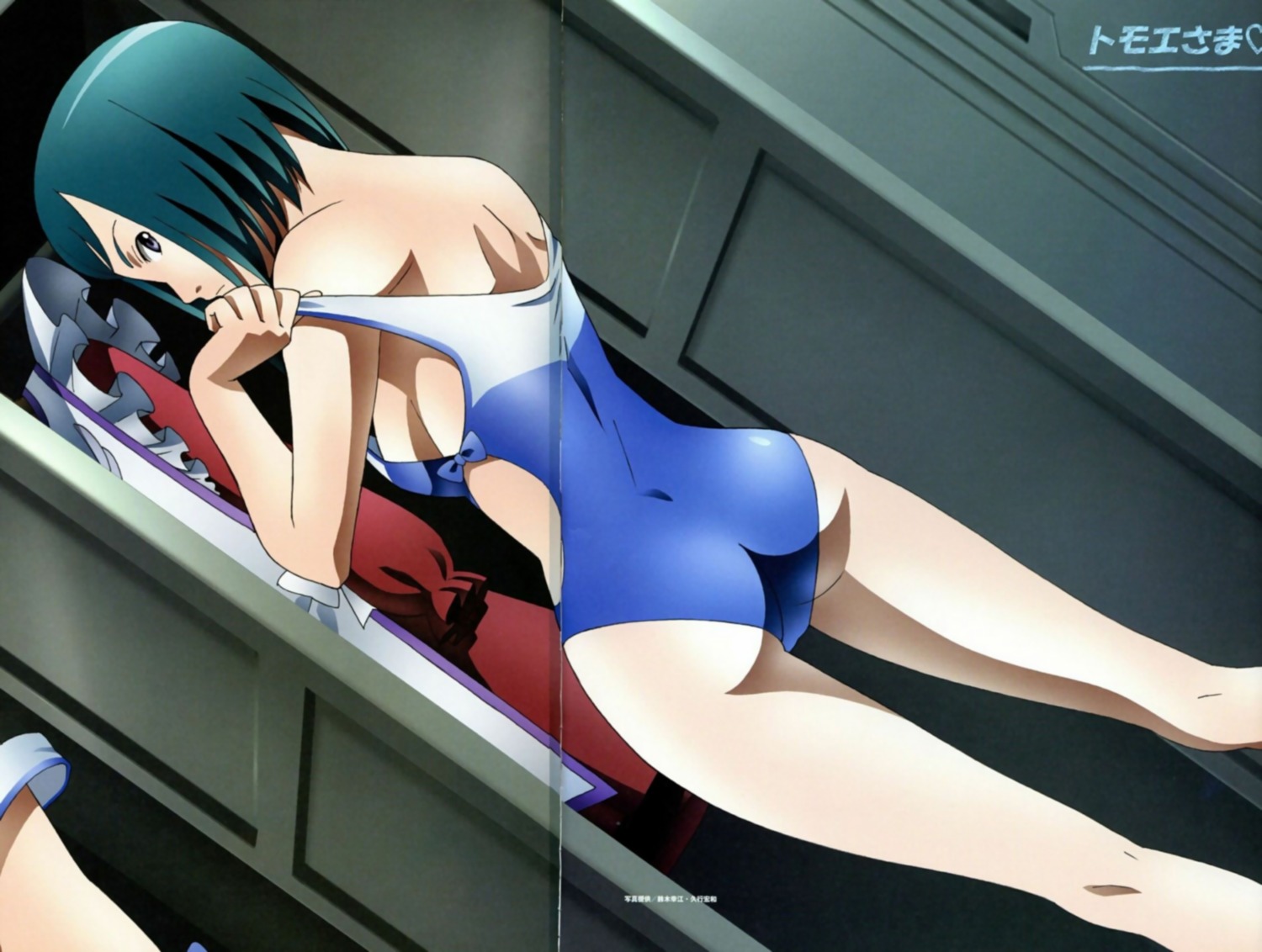 crease, hisayuki_hirokazu, mai_otome, swimsuits, tomoe_marguerite