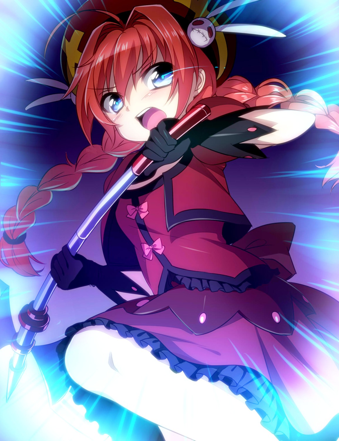 mahou_shoujo_lyrical_nanoha, nekoame, vita, weapon