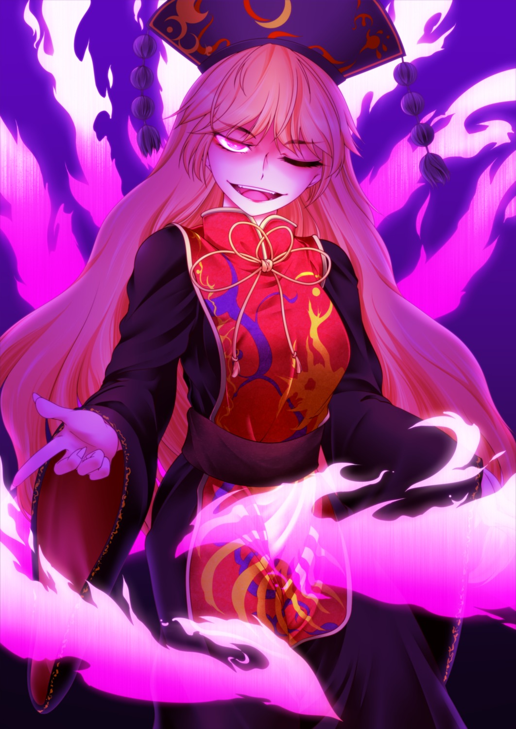 junko, o-den, touhou