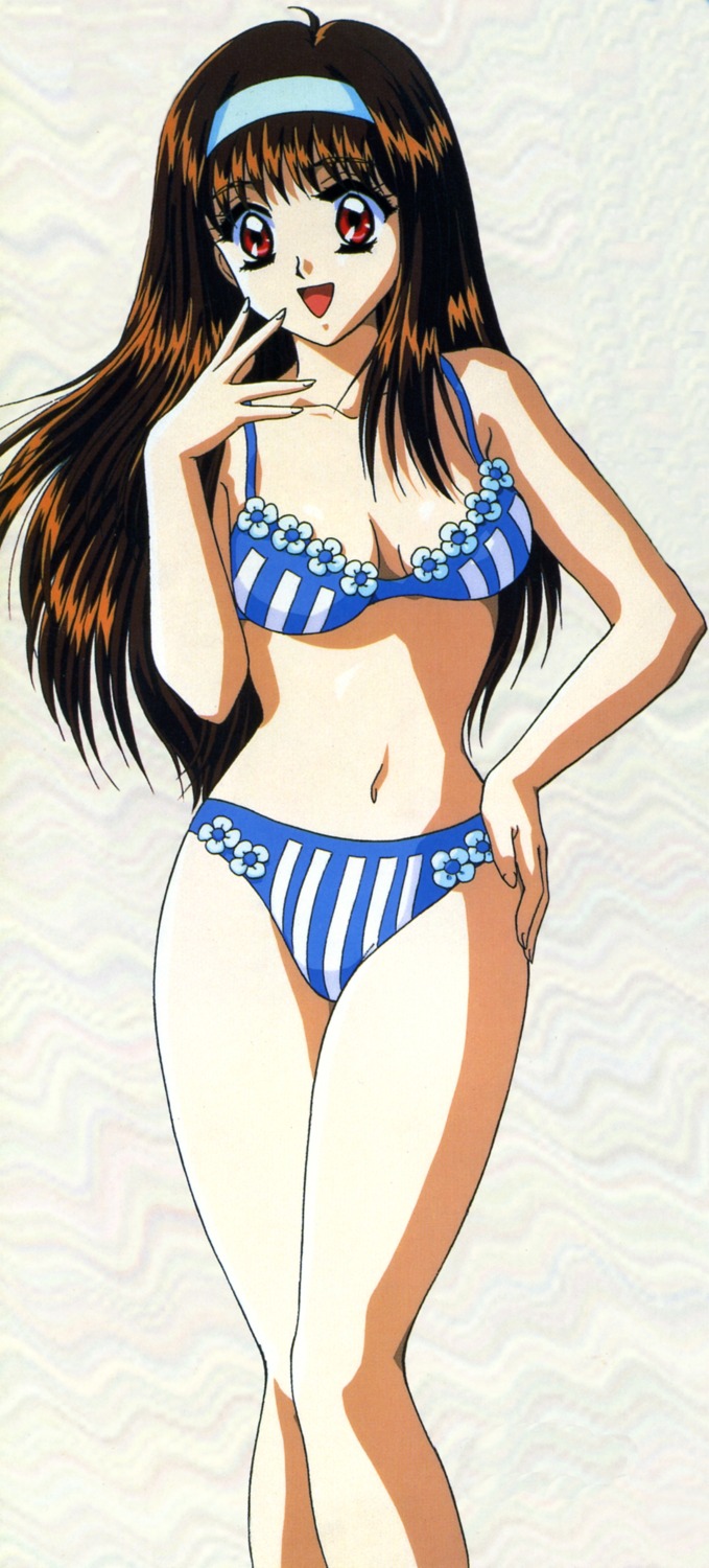 bikini, bleed_through, cleavage, elf_ban_kakyuusei, swimsuits, yuuki_mizuho