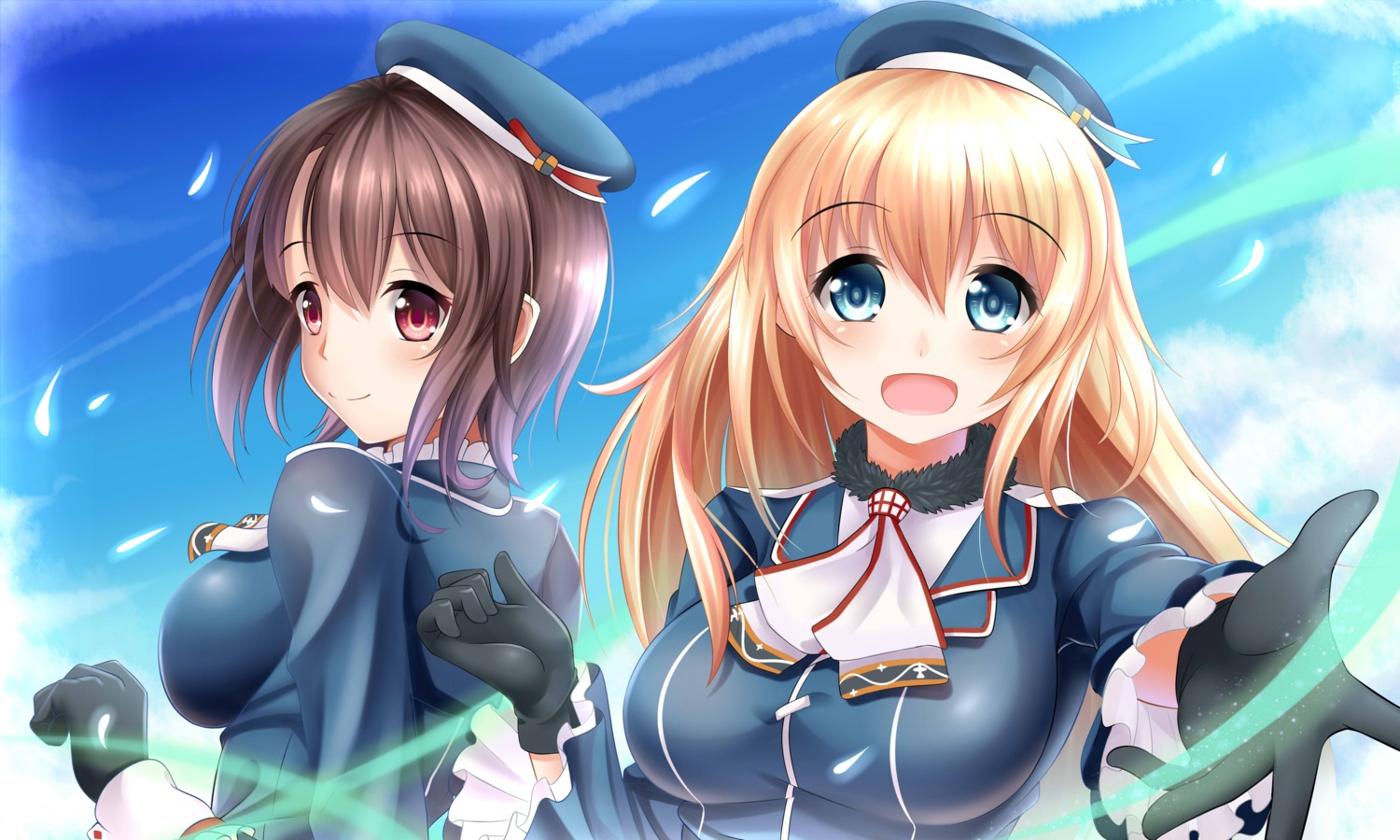atago_(kancolle), guardian-panda, kantai_collection, takao_(kancolle), uniform