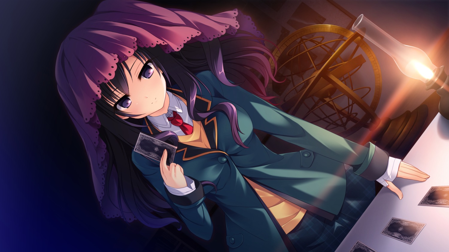 game_cg, miagete_goran_yozora_no_hoshi_wo, motoi_ayumu, pulltop, seifuku, shiratori_orihime