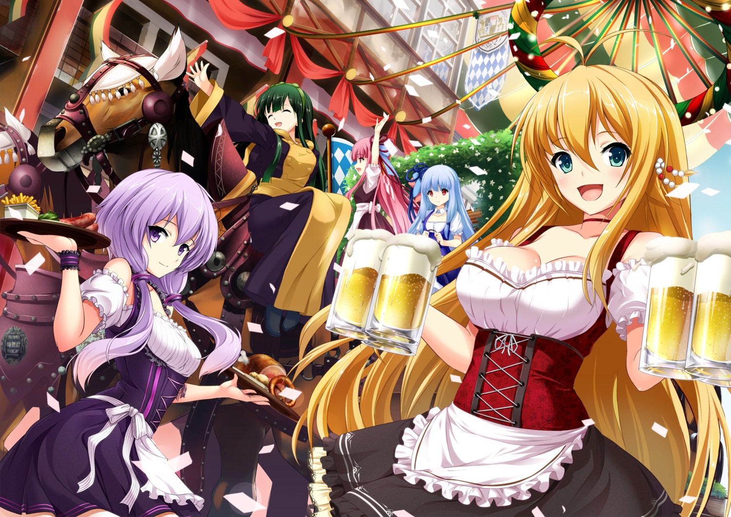 bug, cleavage, kotonoha_akane, kotonoha_aoi, touhoku_zunko, tsurumaki_maki, voiceroid, yuzuki_yukari