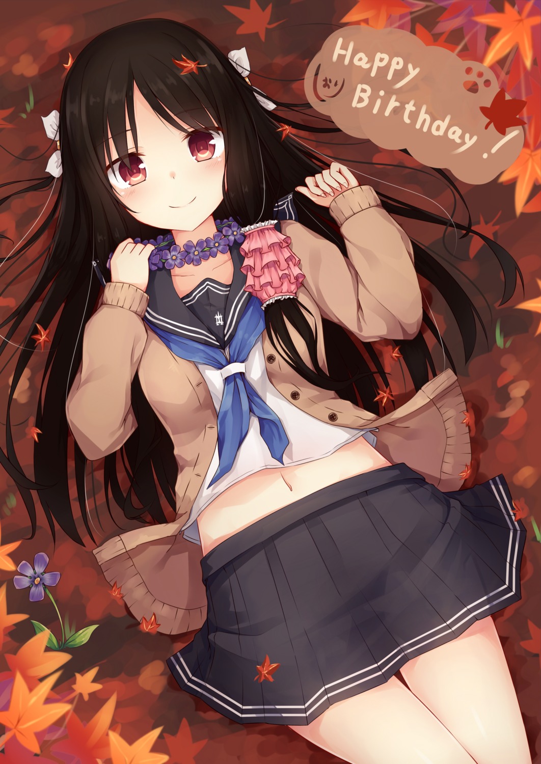 seifuku, sweater, takishima_shiori, tsuchikure