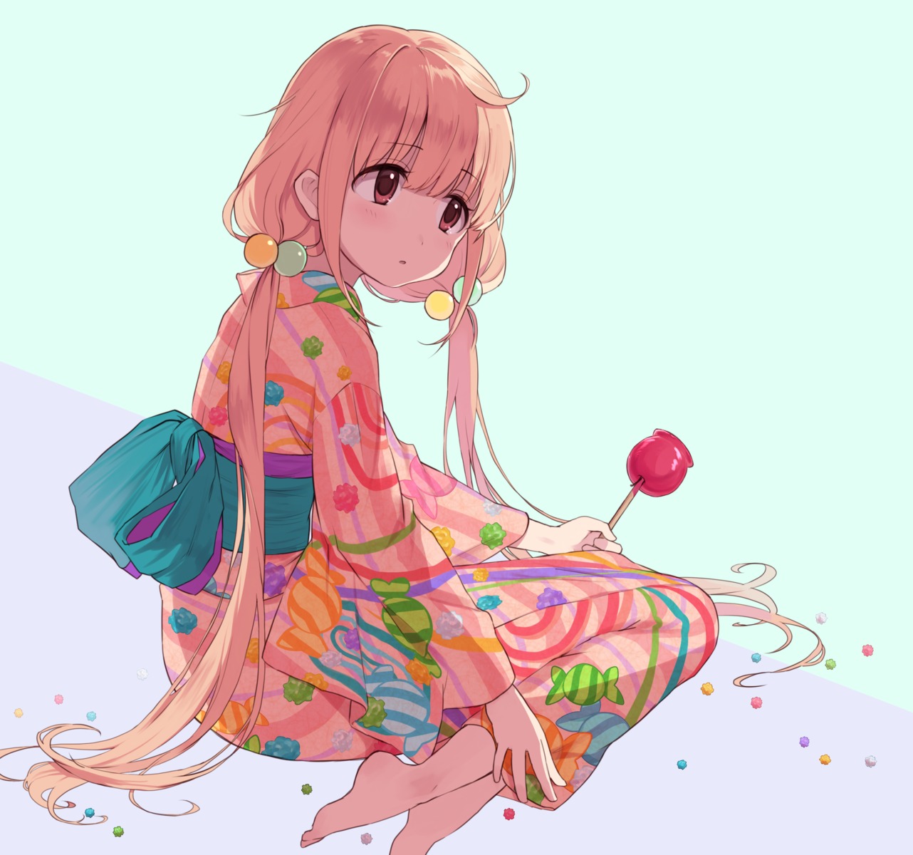 futaba_anzu, tamaext, the_idolm@ster, the_idolm@ster_cinderella_girls, yukata