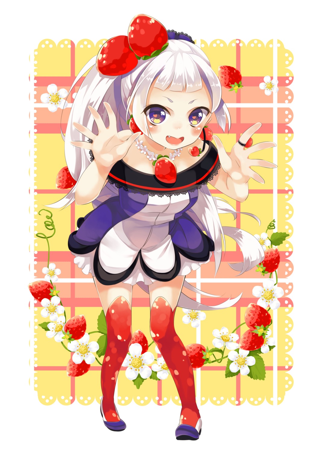 childcatshiorin, dress, thighhighs