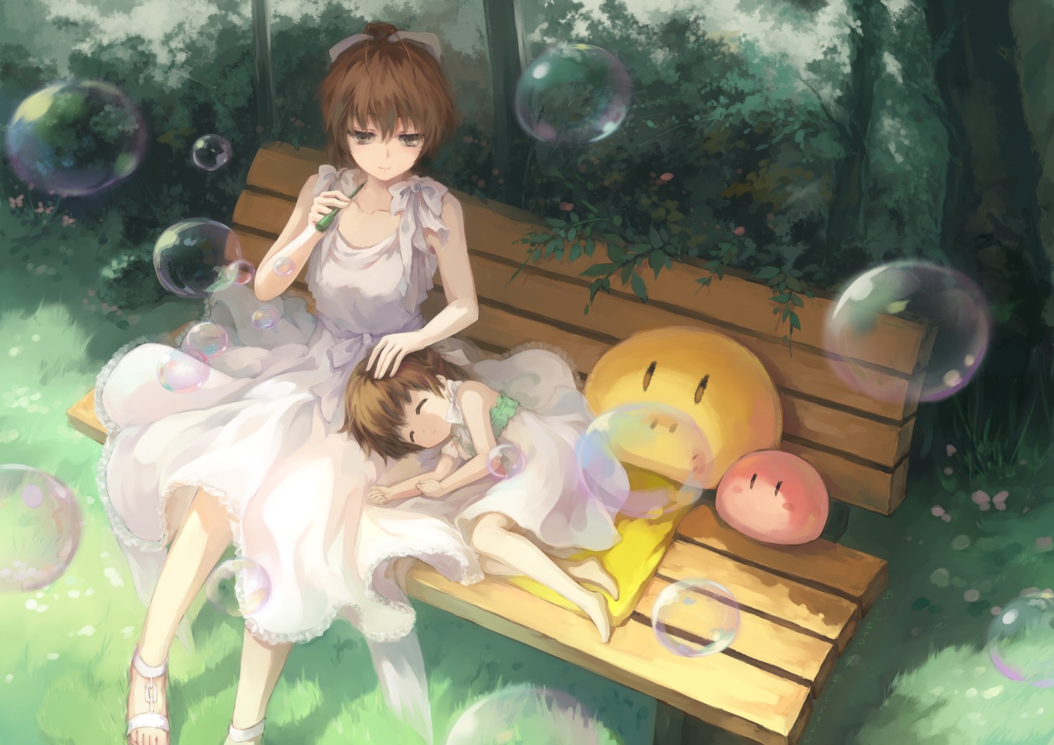 bzerox, clannad, dress, furukawa_nagisa, okazaki_ushio
