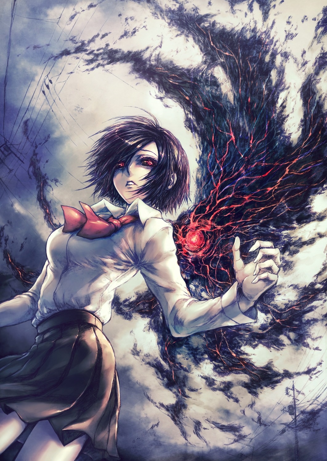 kirishima_touka, lira_mist, seifuku, tokyo_ghoul