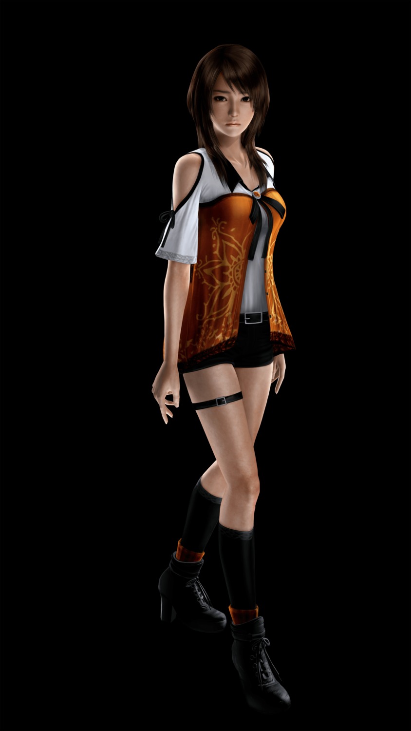 cg, garter, heels, koei_tecmo, kozukata_yuuri, zero, zero:_nuregarasu_no_miko