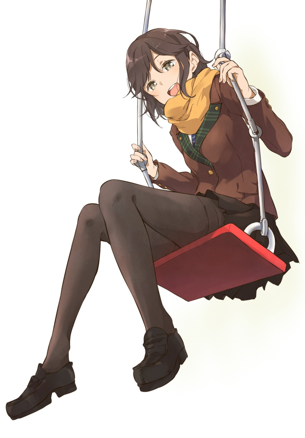 haine, pantyhose, seifuku