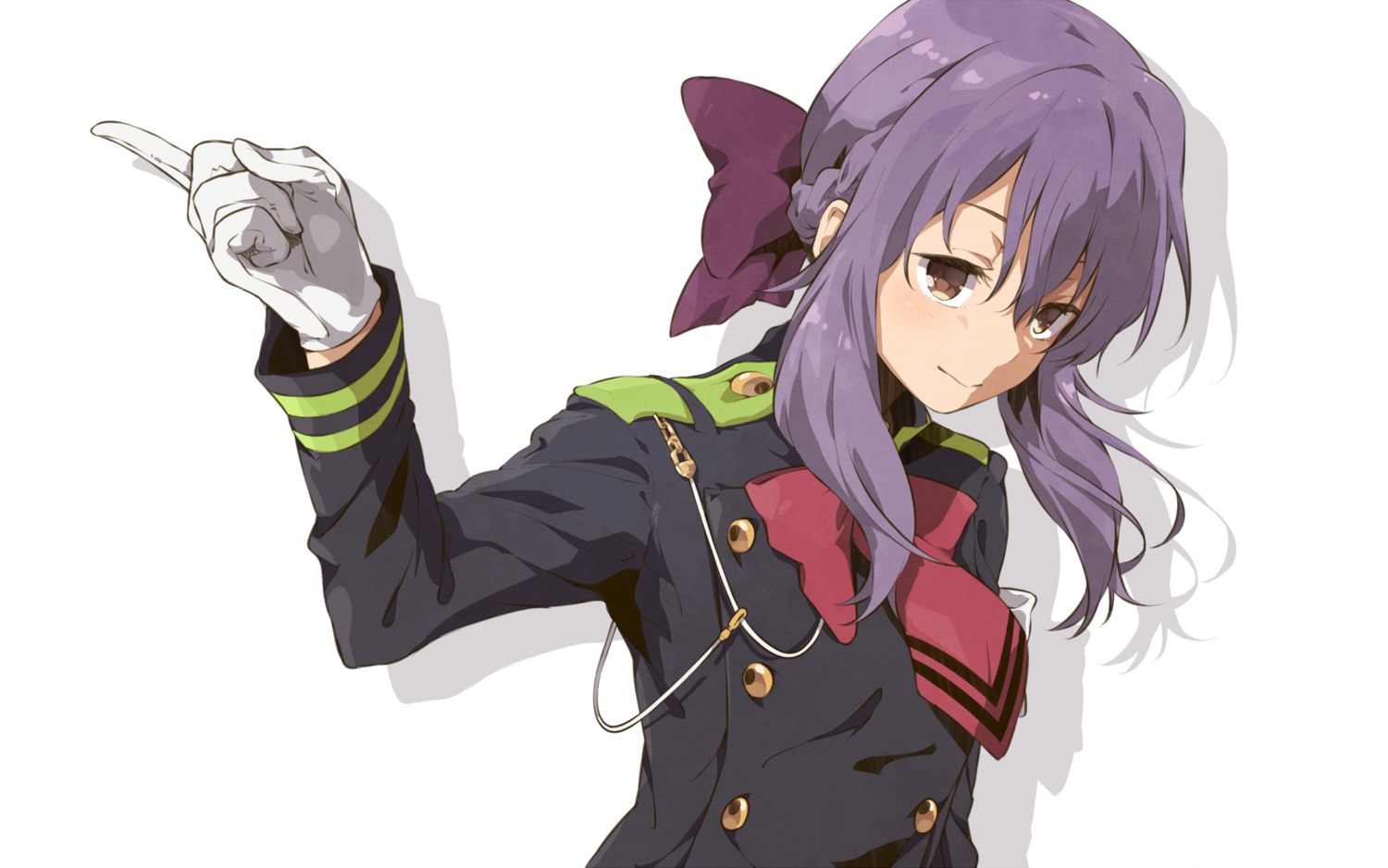 haine, hiiragi_shinoa, owari_no_seraph, uniform