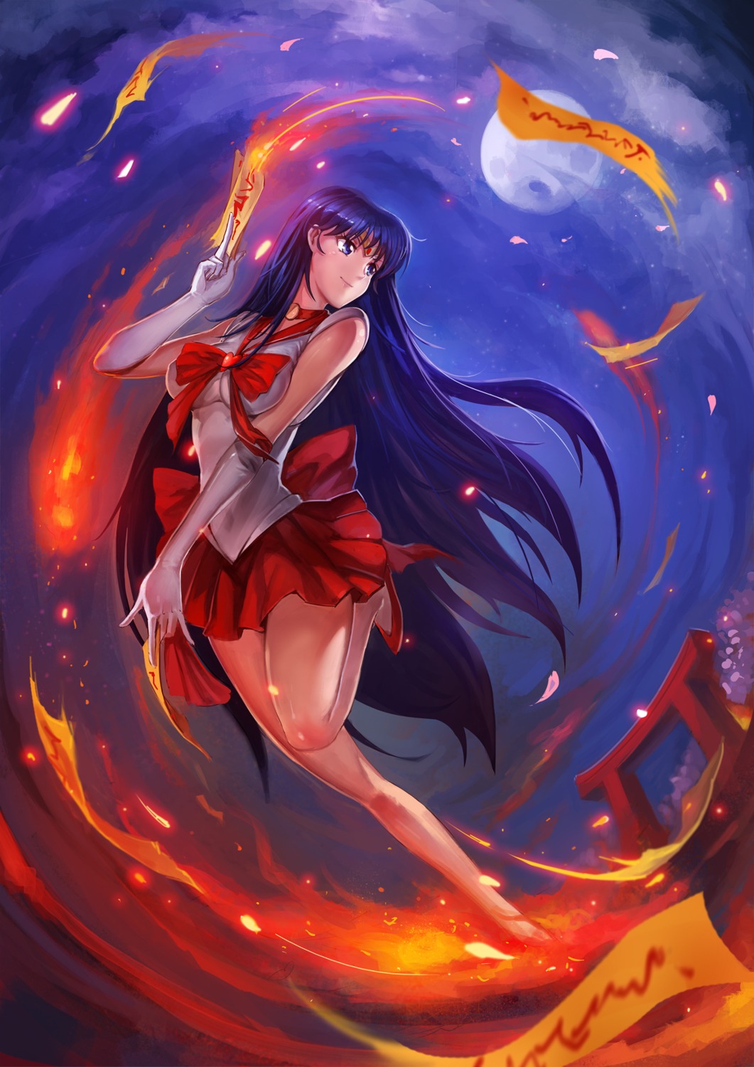 bishoujo_senshi_sailor_moon, heels, hino_rei, karasu_kame_ex