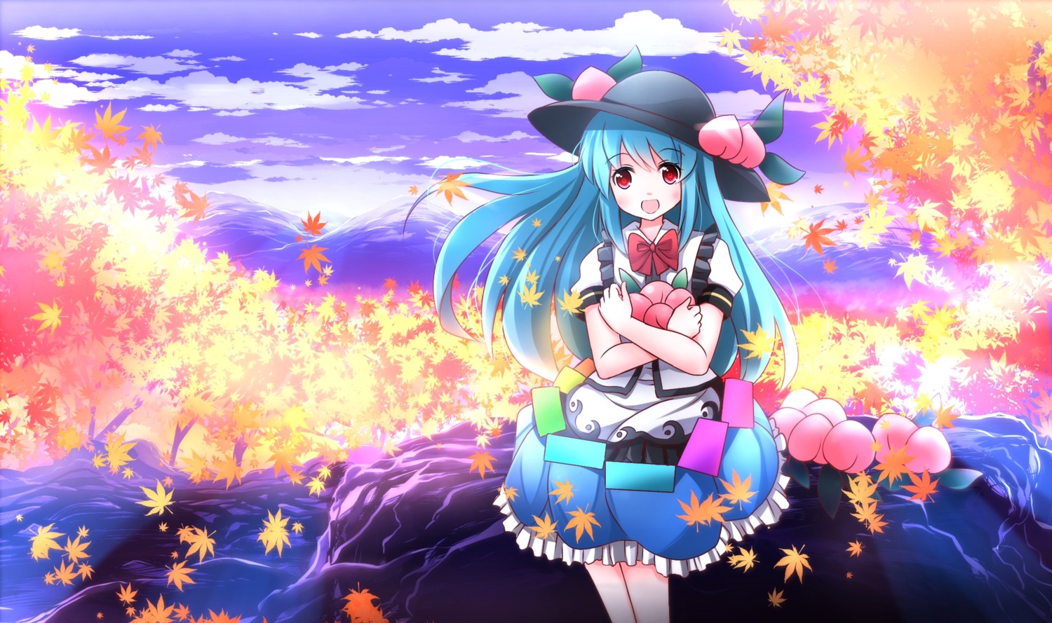 hinanawi_tenshi, risutaru, touhou