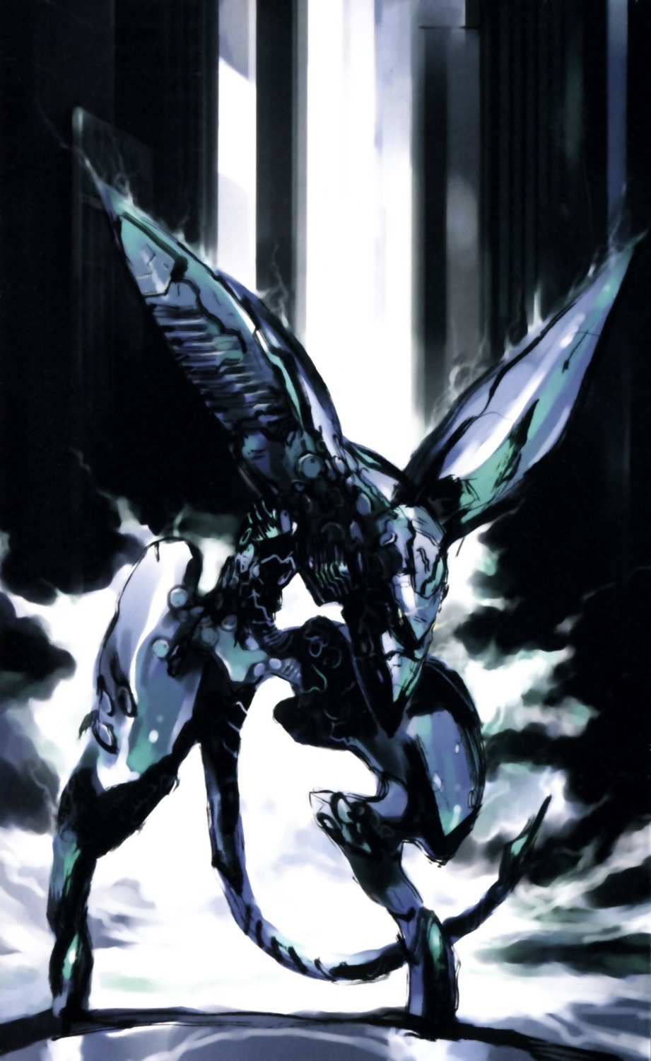 mecha, metal_gear, metal_gear_ray, metal_gear_solid, metal_gear_solid_2, shinkawa_yoji