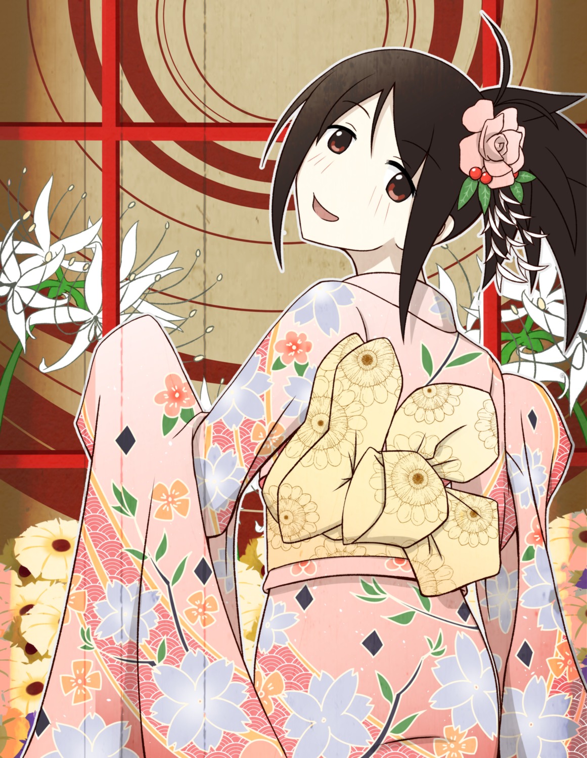 kimono, oura_kanako, sayonara_zetsubou_sensei