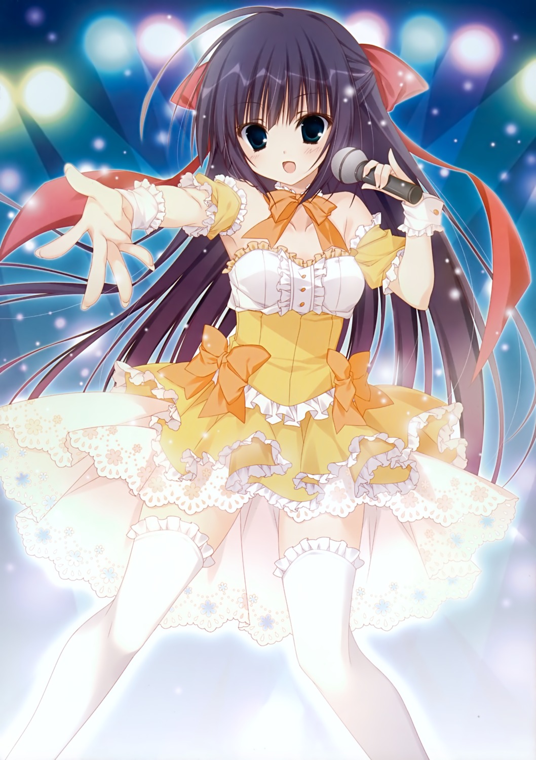 battle_spirits, dress, inugami_kira, thighhighs