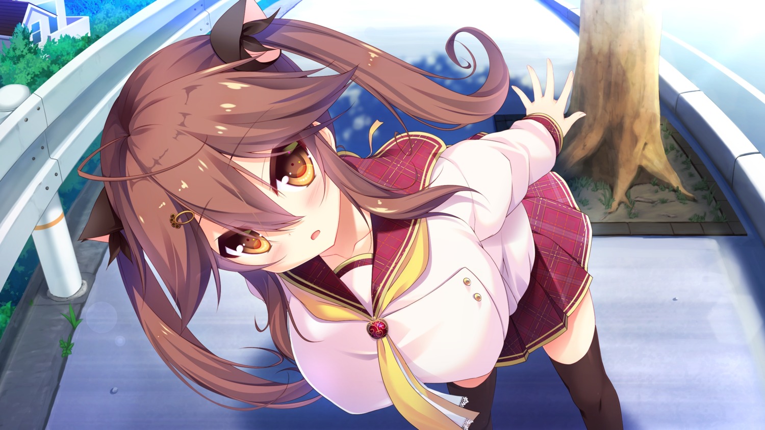 chuablesoft, game_cg, seifuku, syroh, thighhighs, watashi_ga_suki_nara_"suki"_tte_itte!, yataka_chiho