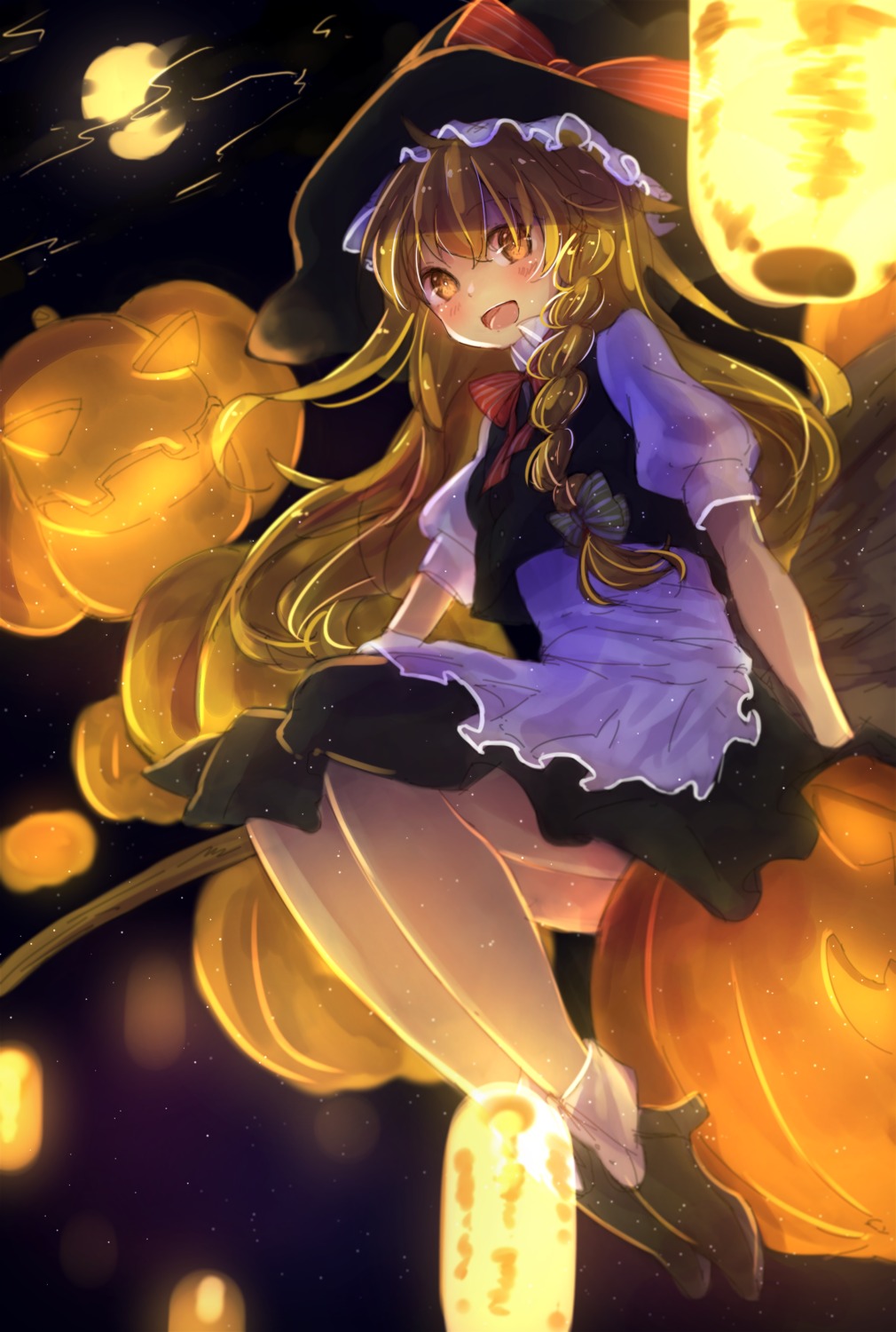 g-buri, halloween, heels, kirisame_marisa, touhou, witch