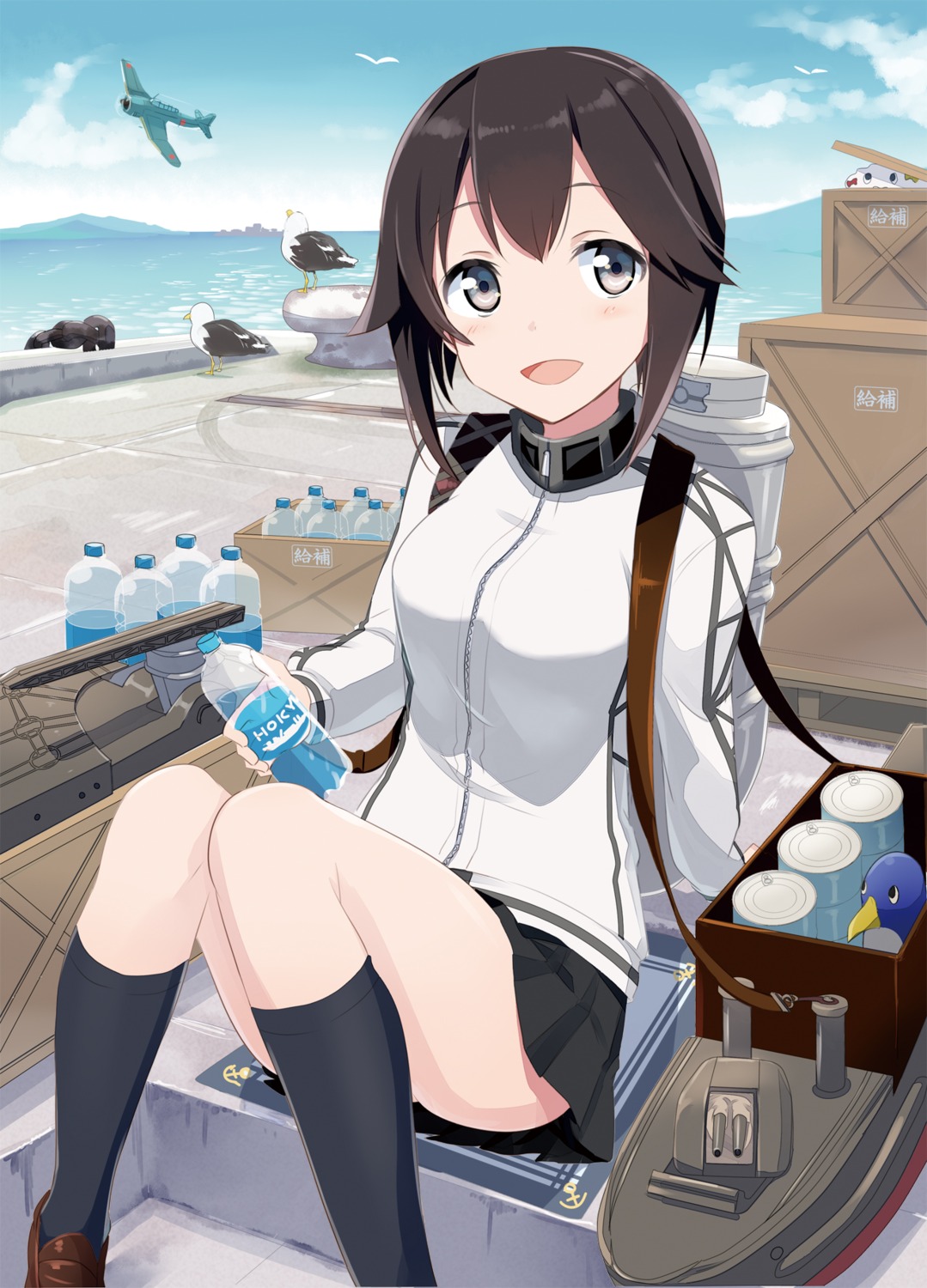 ayuya_naka_no_hito, gochou_(comedia80), hayasui_(kancolle), kantai_collection