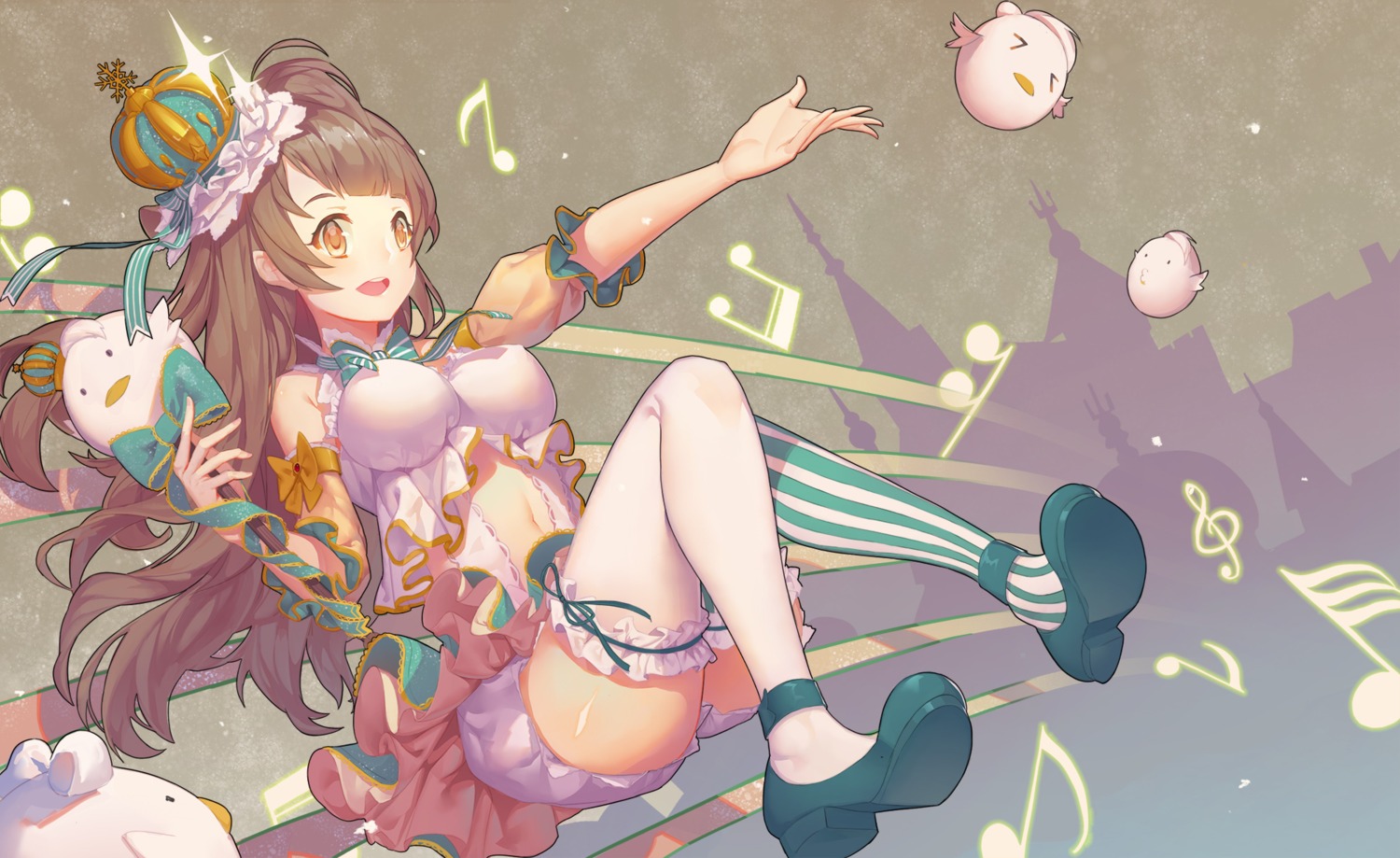bloomers, heels, love_live!, love_live!_(series), minami_kotori, thighhighs, zetlice