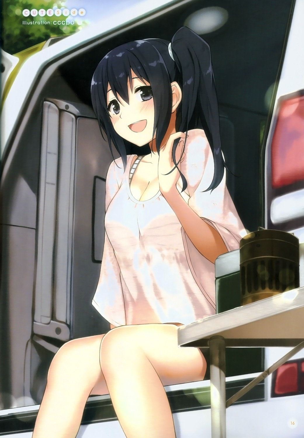 cccpo, cleavage, imai_midori, see_through, shirobako