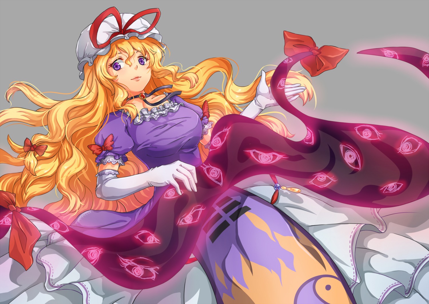 dress, suo_niao, touhou, yakumo_yukari