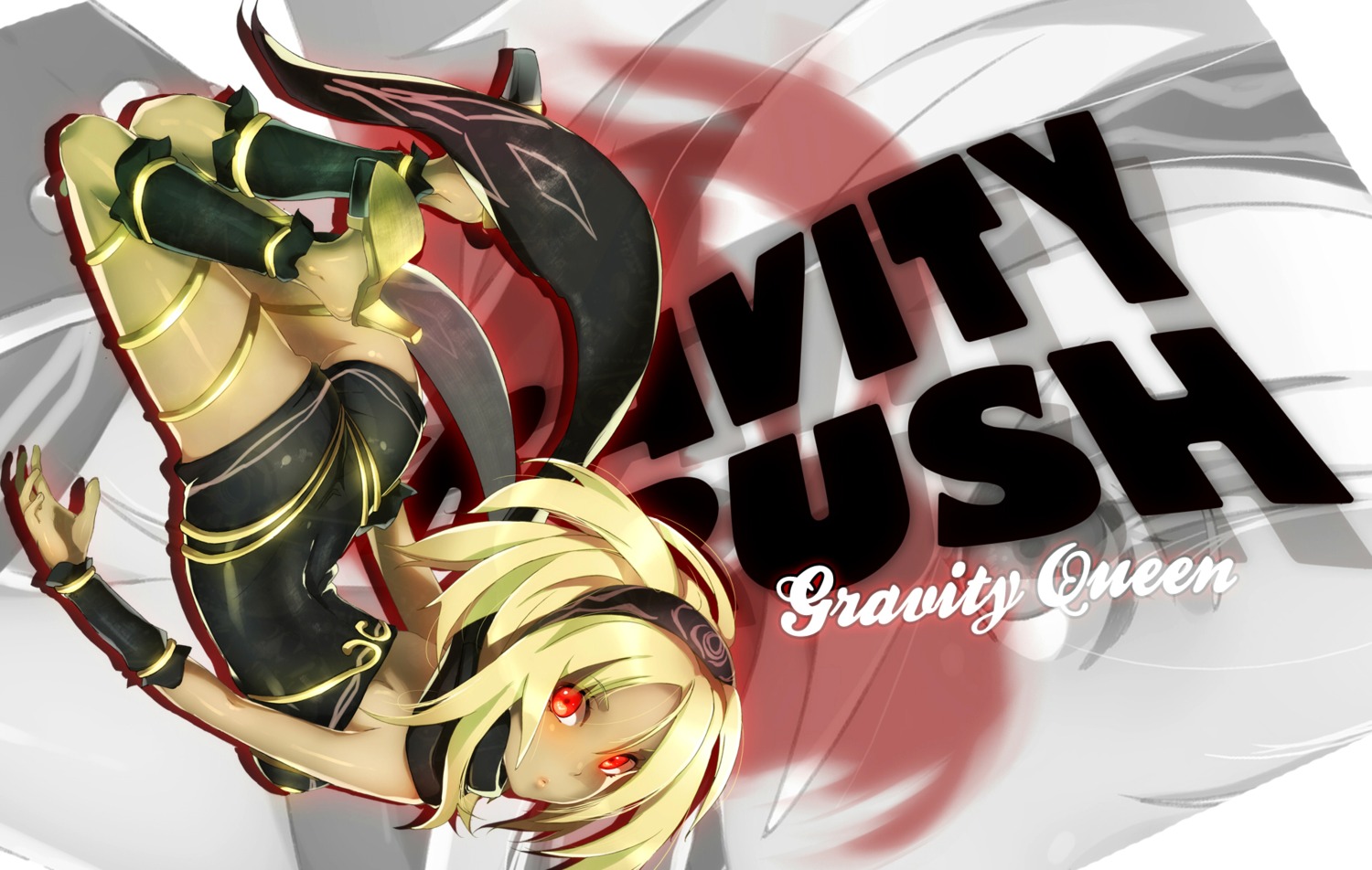 ass, gravity_daze, heels, kat_(gravity_daze), rakkou
