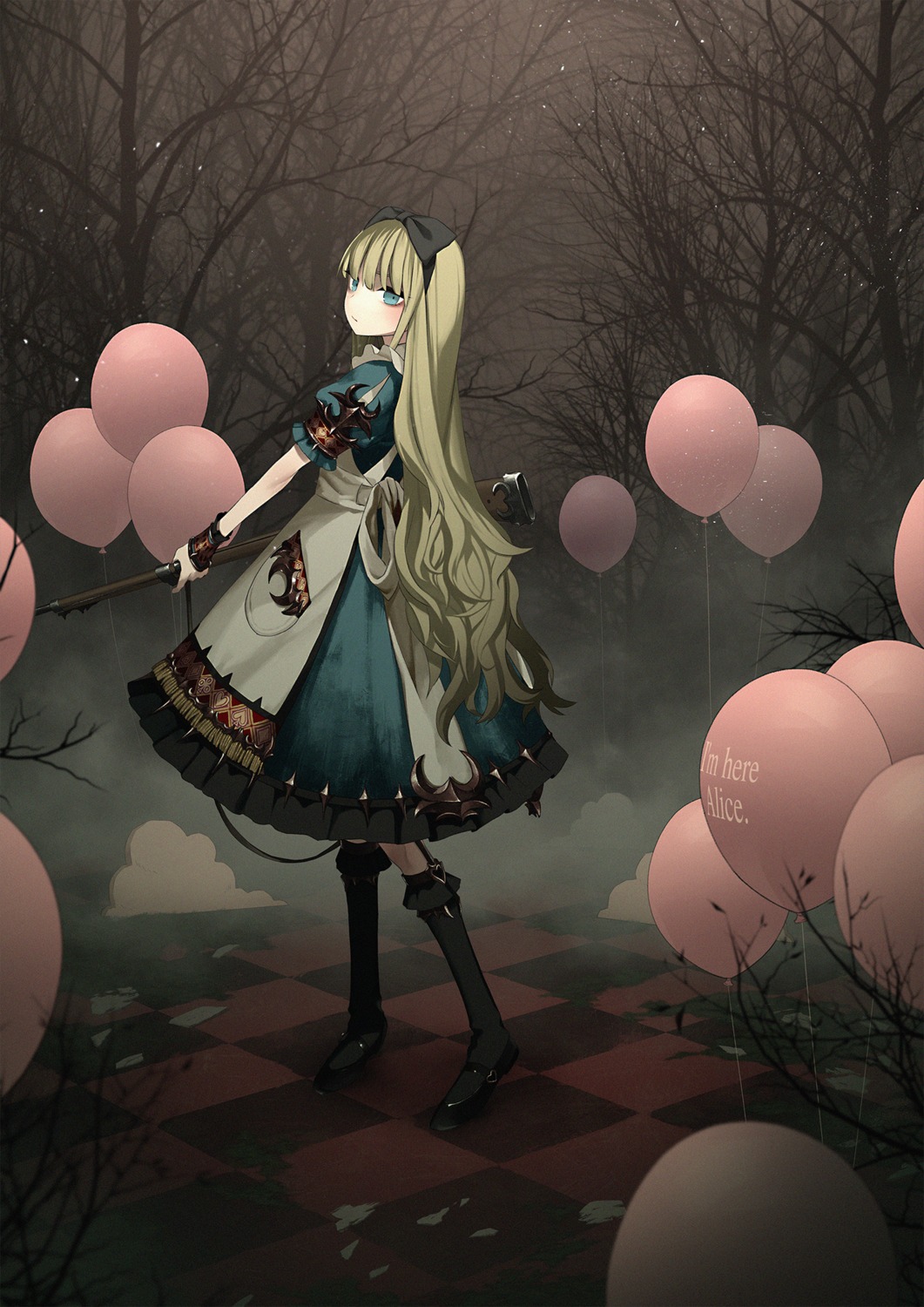 dress, gun, suzki00