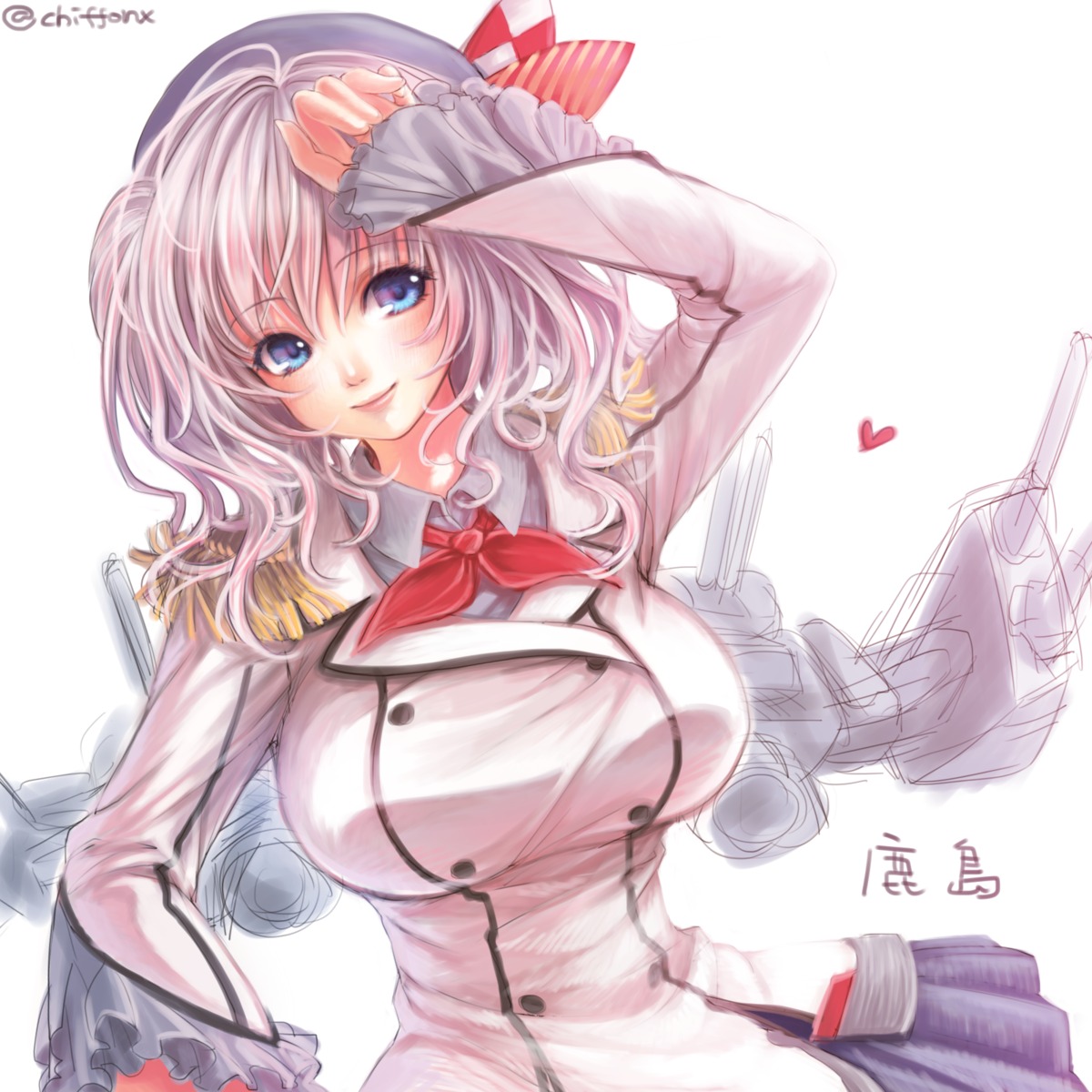 kantai_collection, kashima_(kancolle), mii@chiffonx, uniform