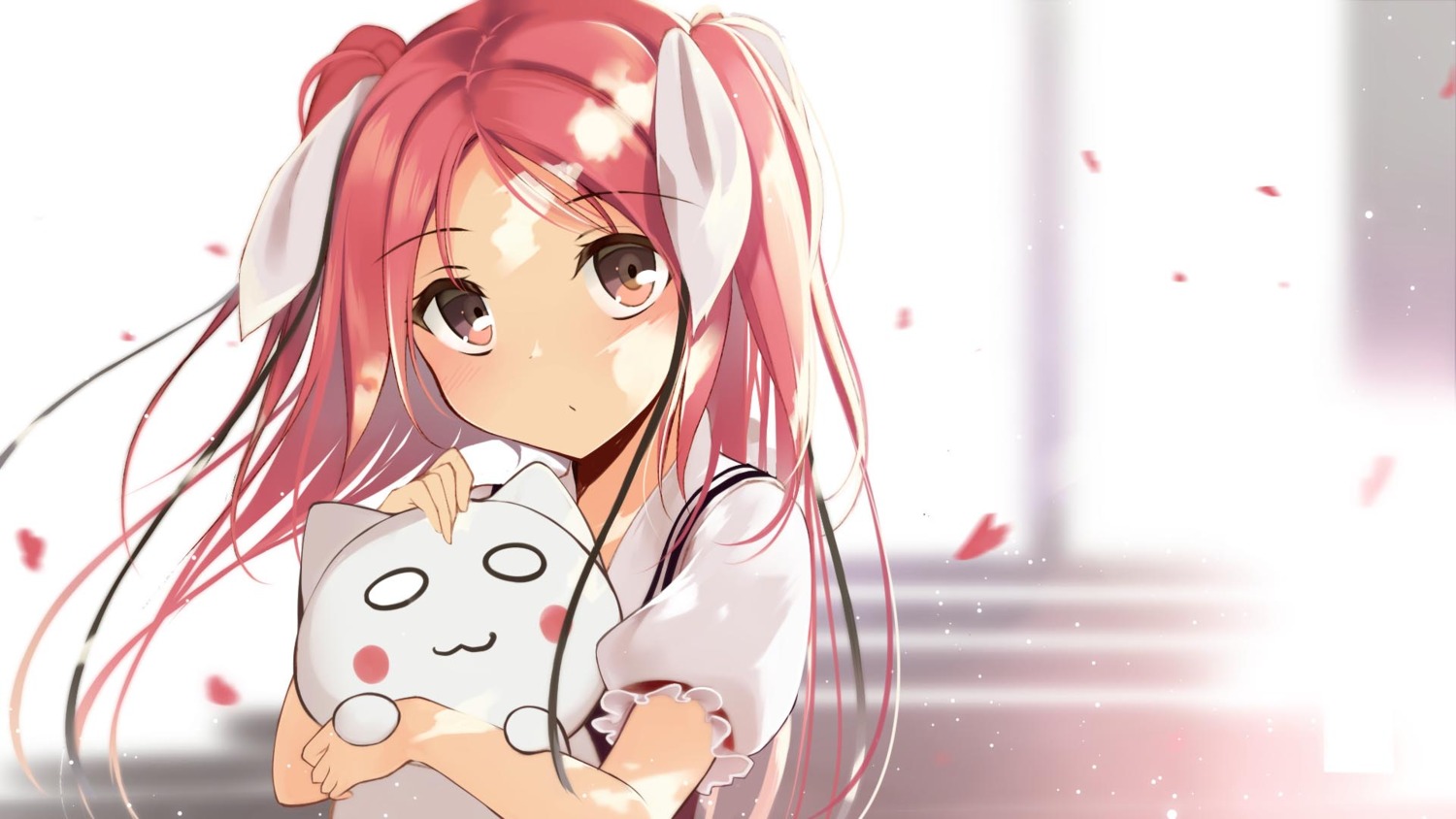 jpeg_artifacts, naderebo!, netarou, seifuku, tsubaki_moegi, wallpaper