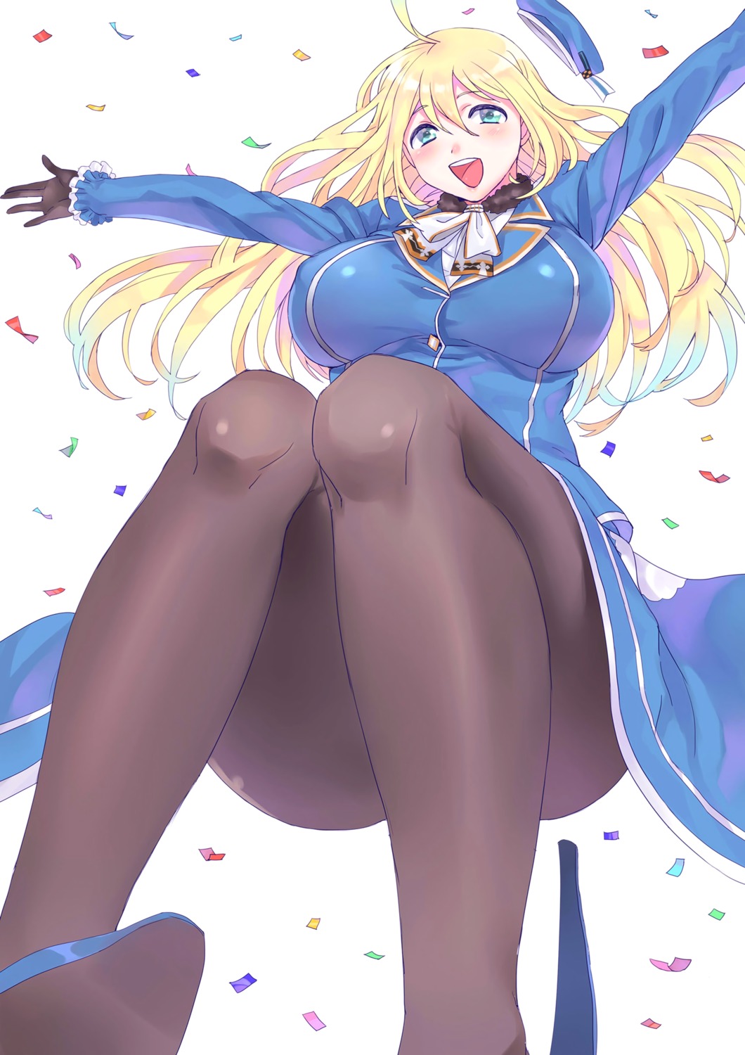 atago_(kancolle), kantai_collection, nanatsu, pantyhose, uniform